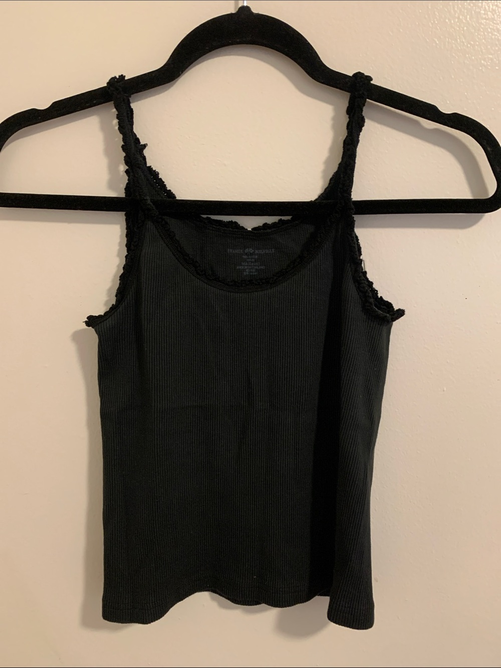 Brandy Melville black ribbed tank!